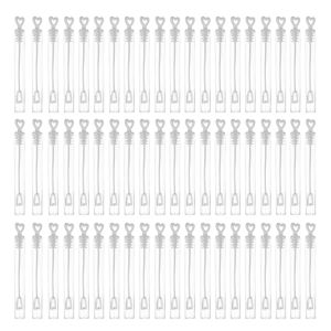 60pcs chai nước đồ chơi mới lạ hình trái tim tình yêu Wand Ống bong bóng Chai Xà phòng trang trí tiệc sinh nhật ủng hộ Đảng Quà Tặng