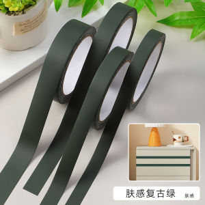 New Chinese Style Wood Grain Furniture Stickers Cabinet Edge Cover Strip Gap Cover Beautiful Decoration Waterproof PVC Wall Mural