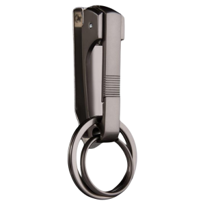 Sports Pants Keychain Waist Hanging Elastic Belt Buckle Car Buckle Mens Clip Creative Gift Metal Material One Line Color Card