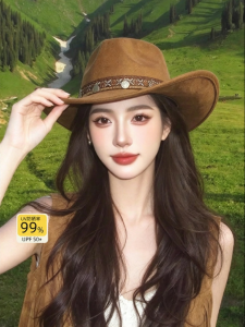 Cgediao | Mũ Cowboy Mỹ Cổ Điển Chống Nắng