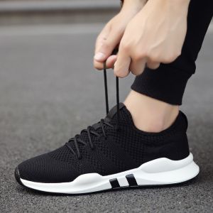 LEEDOO Running Shoes Sepatu Pria Sepatu Trend Sepatu Ringan Sepatu Gaya Sepatu Casual EE01-A Abu
