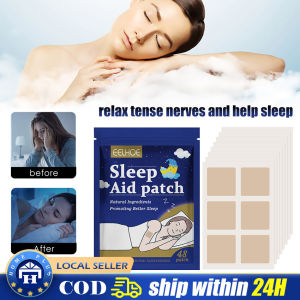 【Local delivery】 48pcs Adult Sleep Aid Patches Hypnotic Artifact Adult Sleep Soothing Sticker for Office Bedroom Home Good Sleep