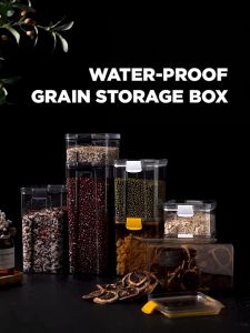 Estasiun Penyimpanan Makanan: Toples Kotak Snack Kedap Udara & Kontainer Food Storage