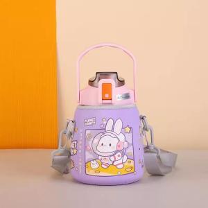 Vỏ Bảo Vệ Cốc Nước Cho Trẻ Em Có Dây Đeo Chéo Vai Cầm Tay Có Thể Đeo Vai Thông Dụng