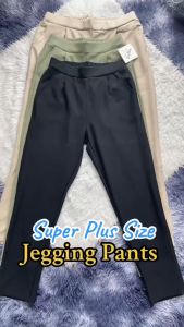 Jass Shop Women's High Waisted Jegging Pants S-2XL Gartered Waist Area With Side Pocket 664