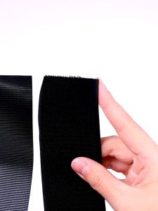 1 meter width 20mm Thin Hook  Black White Transparent Fastener Tape Hook and Loop Tape Sewing Accessories