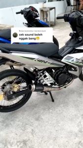 HYTECH Knalpot Bebek Harian Hytech Racing fullsystem PnP - Motorcycle