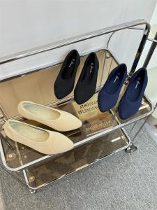 Giày Đơn Mềm Thoải Mái Mũi Nhọn Đế Phẳng Đế Vải Dệt Giày Lười Đa Năng Giày Đế Thấp Thường Ngày Cho Nữ