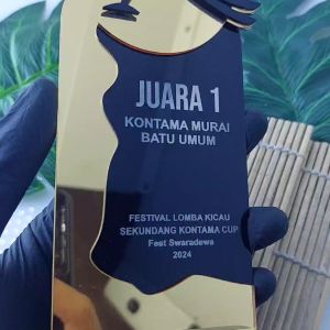 Plakat / trophy edisi burung murai eksklusif I Rexurior