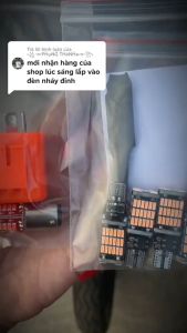 COMBO CÔNG TẮC XI NHAN Tích Hợp HAZARD + BÓNG LED T15 Demi Xi Nhan Sáng Mạnh + CỤC CHỚP XI NHAN