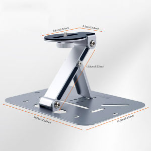 Universal 1/4 Inch Screw Interface Mini Projectors Bracket Desktop Projector Holder Stand Table Mobile Projector Wall Mount Fold