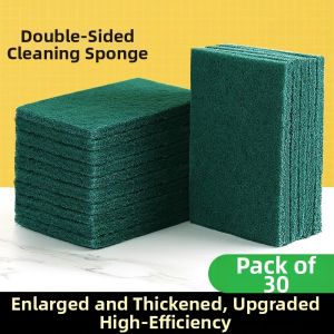 OUHUAGUAN | Kitchen Dedicated Initial Cleaning Pot and Dish Scouring Sponge Stainless Steel Thickened