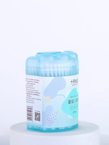 200s Extra Large Cotton Buds Spiral tip and ear scoop tip are designed for delicate baby ear cleaning TEN-M JOURNEY