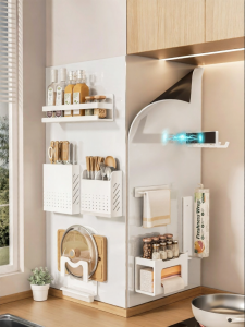 LOCIKA | Magnetic Installation-Free Wall Shelf Accessory