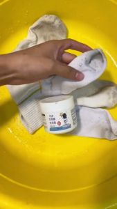 Bột Tẩy Trắng Quần Áo Enzyme Sinh Học Thuốc Tẩy Trắng Quần Áo Làm Sạch Quần Áo Khử Ố Vàng Khử Mốc 260g MEHOM- TQA02