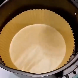 100/200pcs Air fryer paper 20cm Disposable Baking Papers Non-Stick Round Pelapik Kertas Penggoreng Udara  Kitchenware Utensils