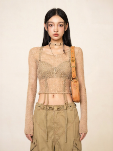 SMFK | Post-Apocalyptic Mesh Slim Fit Sweater
