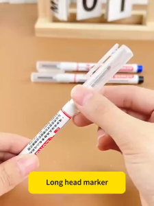 Long Nid Marker Black Red Blue Fine Tip Marker Pen