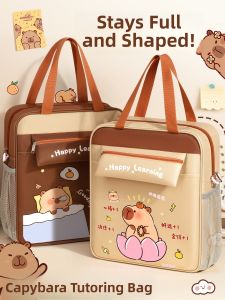 MINGZHUO | Spacious Thickening Book Bag For School And Tutoring Canvas