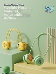 Disney | Compact Portable Neck Fan Long-Lasting Battery