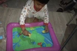 dhio-Mainan Anak Pasir Edukasi Paket HEMAT 1 Kg Alas Sand Kreatif Motorik