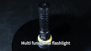 Outdoor multifunctional tube household camping lamp COB warm light lighting atmosphere rechargeable bright flashlight