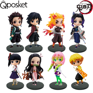 Bandai | Demon Slayer Anime Action Figure - Kamado Tanjirou Agatsuma Zenitsu Nezuko PVC Model Toy Kimetsu No Yaiba Warriors Action Figure
