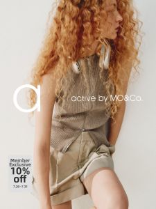 MO&Co. | Active Style Zip-Up Waist Shaping Knitted Cardigan