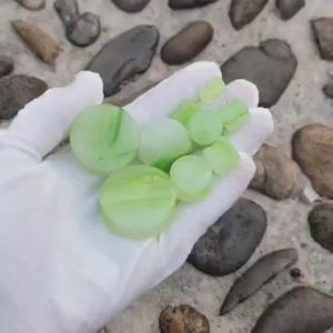 Đá Mã Não Đỏ & Xanh Lá Cây Khuyên Tai Và Khuyên Đeo Tai Hình Khuyên Đôi 6-30mm Chất Liệu Chắc Chắn Phong Cách Punk Trang Sức Body.