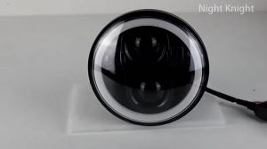 Harley 750XL883/X48/1200 Đèn Pha 5.75 Inch LED Đèn sửa đổi đa năng Daina Breaker Angel Eye