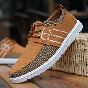 Beijing Style Breathable Casual Canvas Shoes Soft Bottom Anti-Slip Odor Resistant Workwear Mens Shoes Suitable for Various Occasions