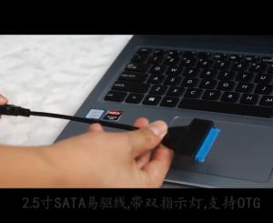 SATA Cable Connector SATA to USB 3.0 / 2.0 Cable Adapter 6Gbps for 2.5 inch external SSD hard drive 22 pin SATA III cabl