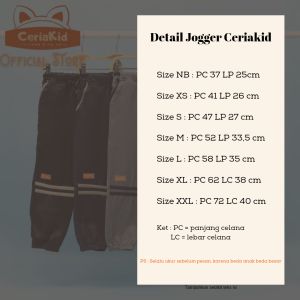 [Ceriakid] Celana Panjang Anak Korean Style 0 1 2 3 4 5 6 7 8 9 tahun