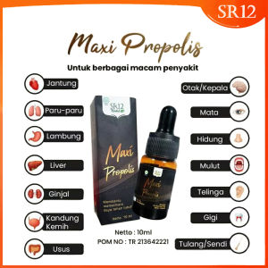 Maxi Propolis SR12 Menjaga & Meningkatkan Daya Tahan Tubuh