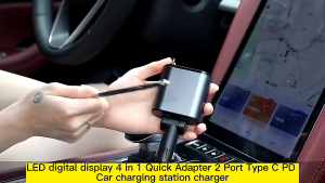 [Meta] Pengisi daya mobil yang dapat ditarik IOS dan Tipe-C (pengisi daya seluler yang dapat ditarik) Charger Mobil Car Motorcycle Kabel Aluminium