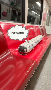 Nibbles by Nom Singapore Bus & Train Plush – Soft Huggable Collectible Series Transport Plush for Kids