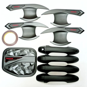 Paket Outer Handle Tank Cover Bensin Mobil Innova Reborn 2016-2022 Hitam