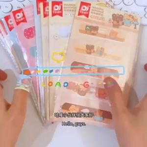 Plester Pelindung Luka Tahan Air Motif Kartun Unik Lucu Anti Kuman Bakteri