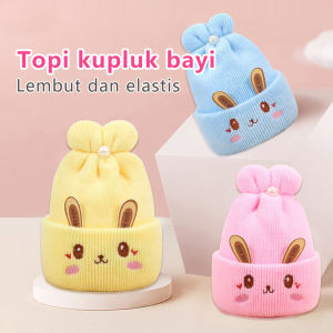 BabyShine Topi kupluk bayi bahan rajut Baby hat lucu Kupluk bayi untuk newborn
