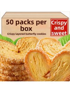 Satisfying Butterfly Crisps Biscuit Pastries