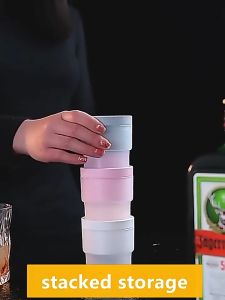 ที่ทำน้ำแข็ง แม่พิมพ์ทำน้ำแข็งก้อนกลม ไม่มีกลิ่นแปลกๆ ก้อนน้ำแข็งละลายช้าๆ มี 3 สีให้เลือก จัดเก็บสะดวกและไม่ใช้พื้นที่