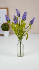 Bunga Lavender Gembul Cabang 7 Snowy Lavender Artificial Flower