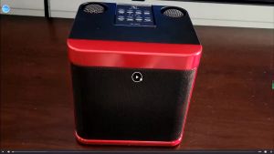 A826 Portable Speaker Karaoke Speaker Wireless Bluetooth Dual Microphone 3D Stereo Amplifier Speakers