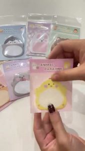 BabyShop-A103 Sticky Notes Motif Hewan Isi 20 Lembar / Tempelan Kertas Memo Mini Sticky Note
