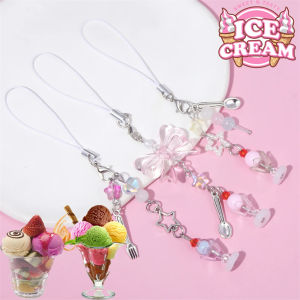 อร่อยหวานพวงกุญแจรูปโบว์สีชมพูขนาดใหญ่พวงกุญแจห้อยพวงกุญแจดาวสำหรับผู้หญิงผู้ชายของขวัญเครื่องประดับ