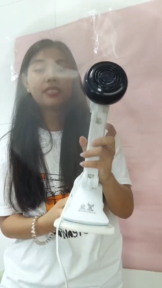 SYCAT 23w Big Fan 5 Blade Clip Fan Big Table/Desk Fan Electric Fan W/ Clip Clover Fan Anti-Heat Portable