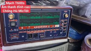 Mạch Loa Kéo Công suất lớn có chống hú cho mic T600s ( lựa chọn có mic / không mic )