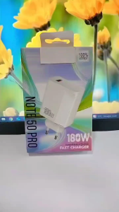 Batok Adaptor Charger 180W For INF NOTE 50 PRO Adapter Kepala Casan hp Universal Fast Charging