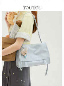 TOUTOU | Casual College Style Large Capacity Soft Tote Bag Womens