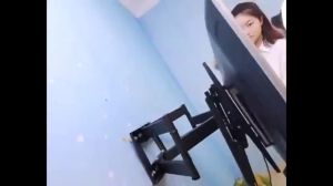 💥หมุนในแนวนอน 180° ที่แขวนทีวี TV ติดผนัง 40-80 นิ้ว เอียง 15° หมุนได้ Wall Mounts ที่แขวนทีวี 55-65